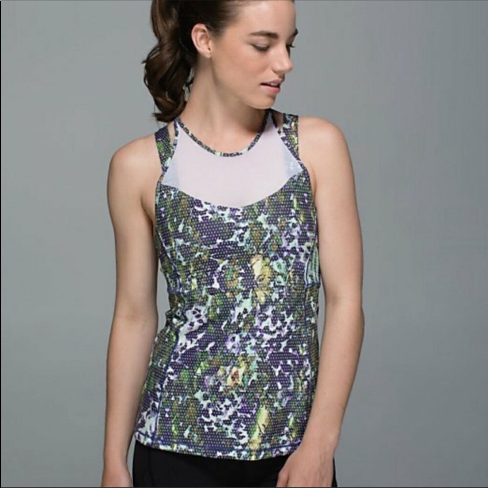 Lululemon Running In The City Tank Top Size 8